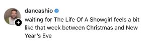 a tweet about Taylor Swifts new album The Life of a Show Girl used by TCB Social Media Blog Post What Taylor Swift’s Life of a Showgirl Teaches Small Business Owners About UGC