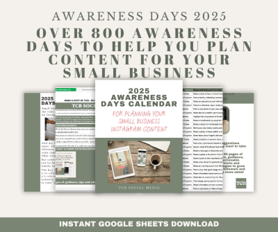 Awareness Days 2025 Content Calendar